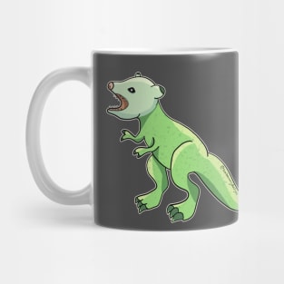 Opossum Dinosaur Hybrid: Opus Rex Mug